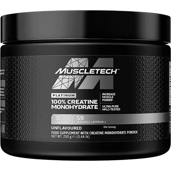 Platinum 100% kreatīna monohidrāts - 200g