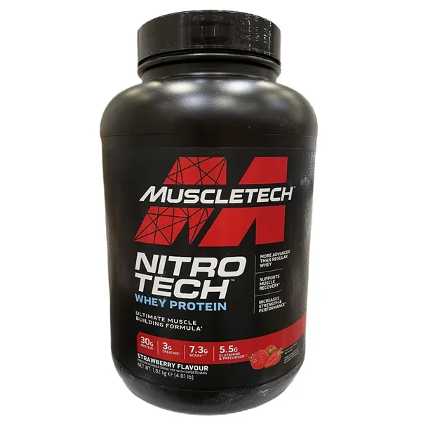 Nitro-Tech, Strawberry (EAN 631656260052) - 1820g