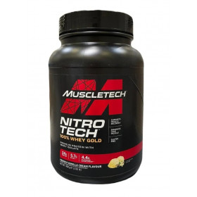Nitro-Tech 100% Whey Gold, French Vanilla Cream (EAN 631656260090) - 908g