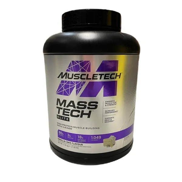Mass-Tech Elite, vaniljakakku - 3180g