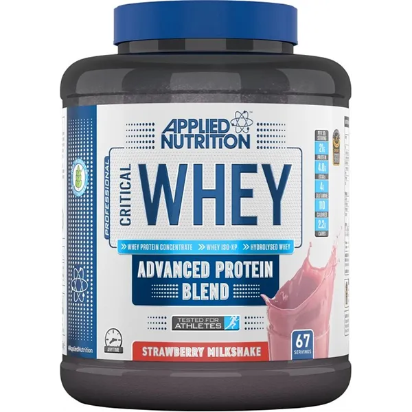 „Critical Whey“ braškių pieno kokteilis – 2000 g