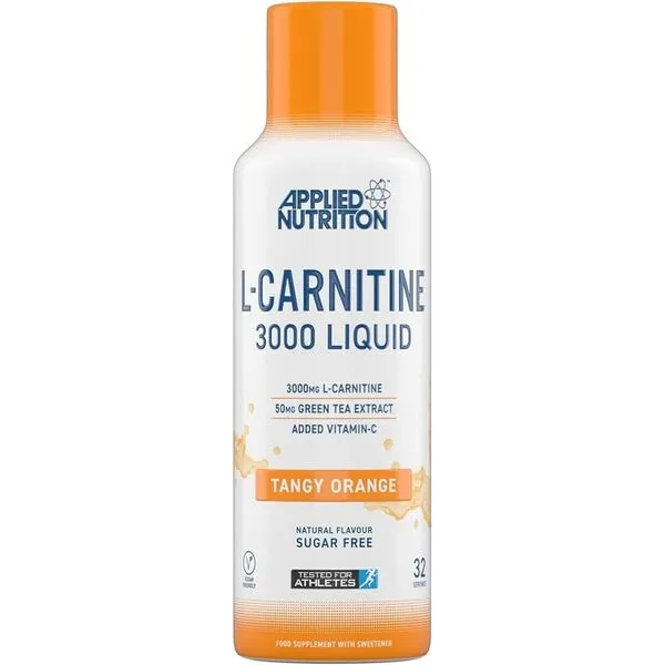 L-Carnitine Liquid 3000, Tangy Orange - 480 ml.