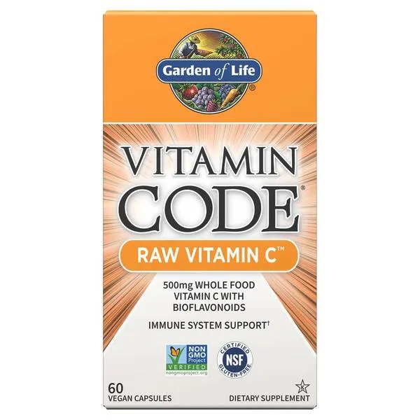 Vitamin Code Raaka C-vitamiini - 60 vegaanista kapselia