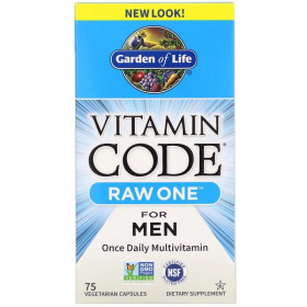 Vitamin Code RAW ONE vyrams - 75 v kapsulės