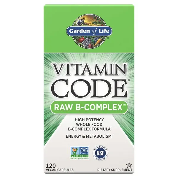 Vitamin Code Raw B-Complex — 120 веганских капсул