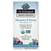 Dr. Formulated Memory & Focus for Adults 40+ - 60 vegetarian tablets