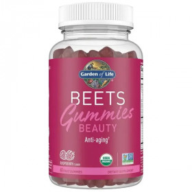 Beauty Beets Gummies, Raspberry - 60 fruit gummies