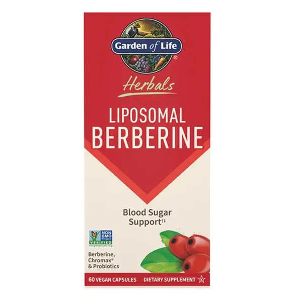 Herbals Liposomal Berberine - 60 vcaps