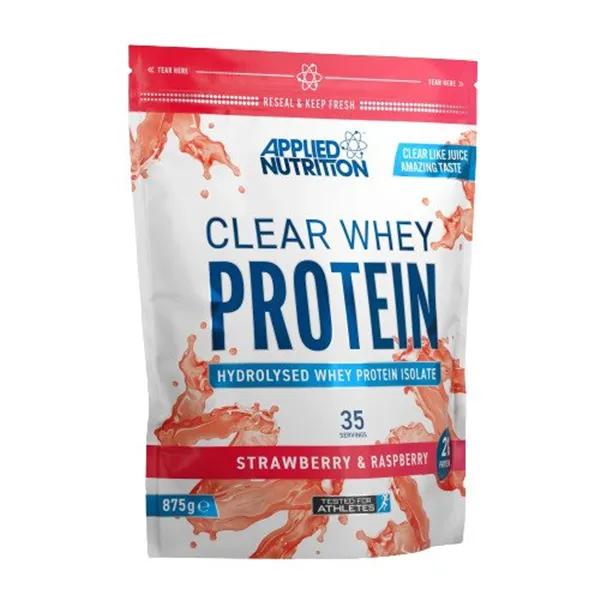 Протеин Clear Whey, клубника и малина - 875 г