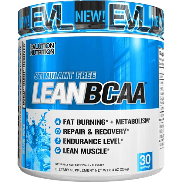 Liesas BCAA - bez stimulatoriem, Blue Raz - 237g