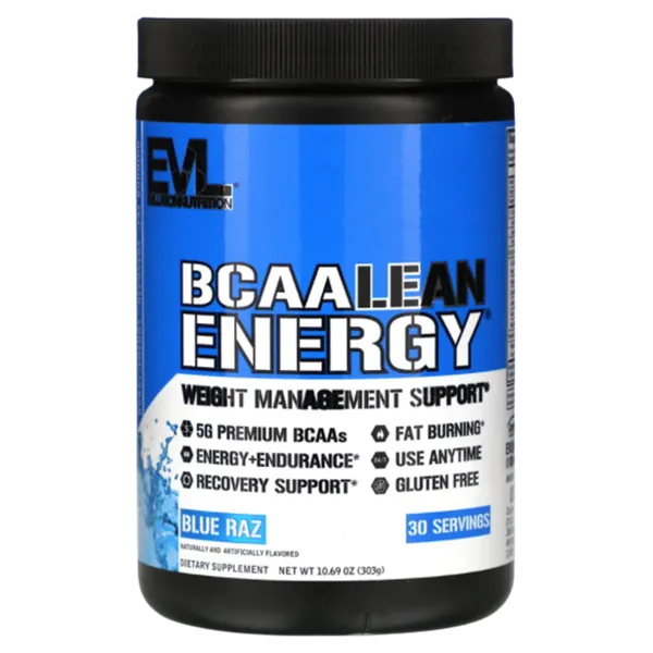 BCAA Lean Energy, Blue Raz - 303 г