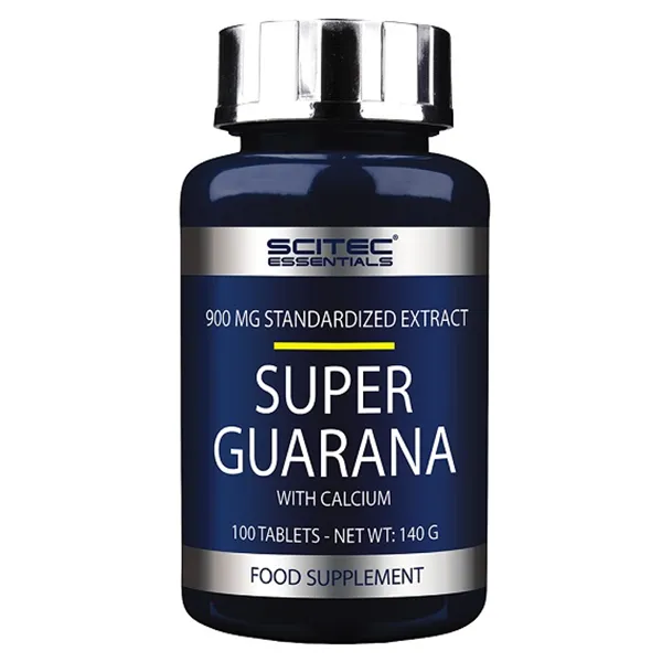 Super guarana, 450 mg - 100 tablečių