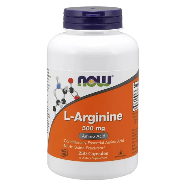 L-arginiini, 500 mg - 250 kaps.