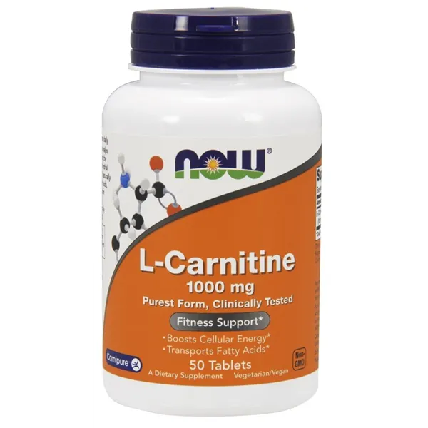 L-karnitinas, 1000 mg - 50 tablečių
