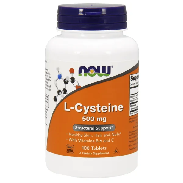 L-Cysteine, 500mg - 100 tablets