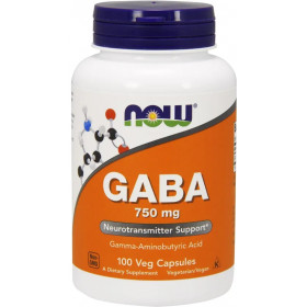 GABA, 750 mg - 100 v-kapsulas