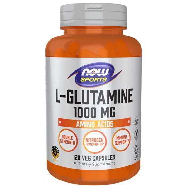 L-glutamiini, 1000 mg - 120 v-kapselia