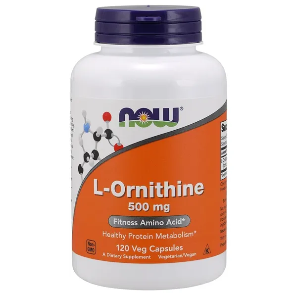 L-ornitinas, 500 mg - 120 v kapsulių