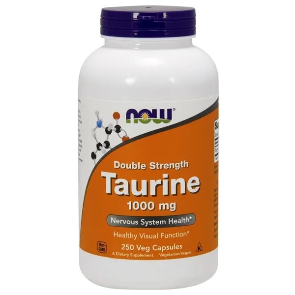 Taurine, 1000mg Double Strength - 250 vcaps