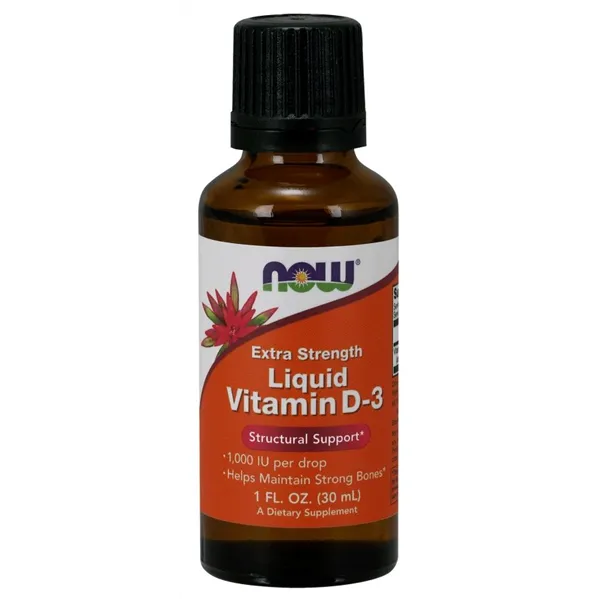 D-3-vitamiini nestemäinen, 1000 IU (Extra Vahva) - 30 ml.