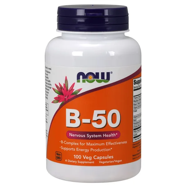 Vitamīns B-50 - 100 kapsulas