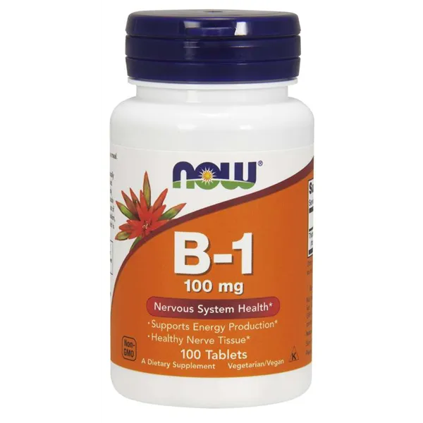 B1-vitamiini, tiamiini, 100 mg - 100 tablettia