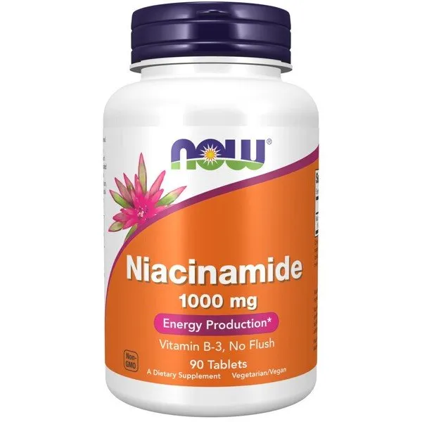 Niacinamide, 1000mg - 90 tablets