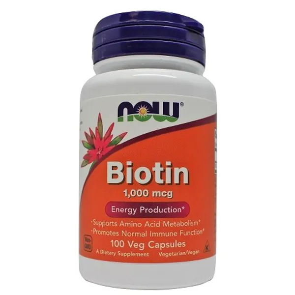 Biotinas, 1000 mcg – 100 v kapsulių
