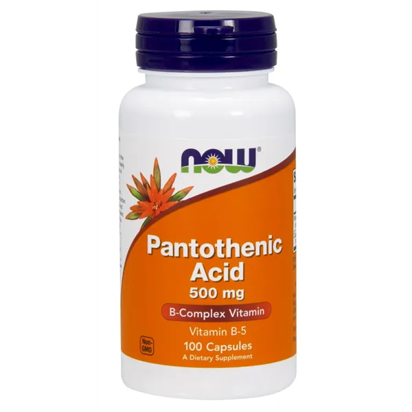 Pantotēnskābe, 500 mg - 100 kapsulas