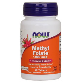 Methyl Folate, 1000mcg - 90 tabs
