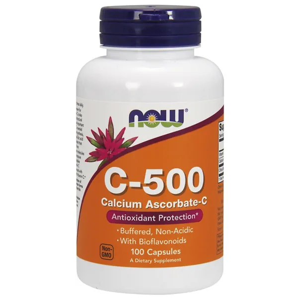 C-vitamiini-500 Kalsiumaskorbaatti-C - 100 kaps.