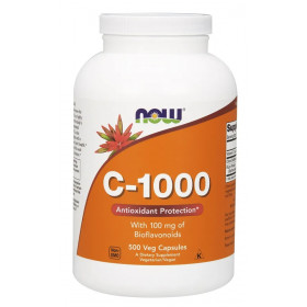 Vitamin C-1000 with 100mg Bioflavonoids - 500 vcaps