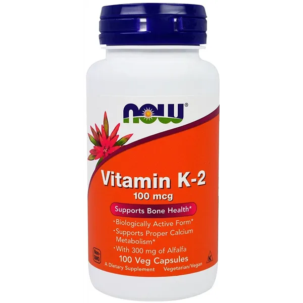 K-2 vitamīns, 100 mcg - 100 v kapsulas