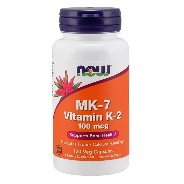MK-7 K-2 vitamīns, 100mcg - 120 v-kapsulas