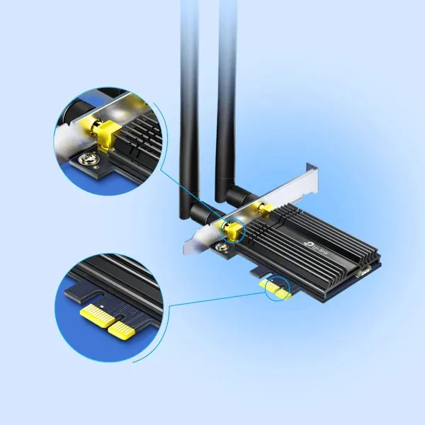Wi-Fi Network Card TP-Link Archer TX50E 2400 Mbps PCIe