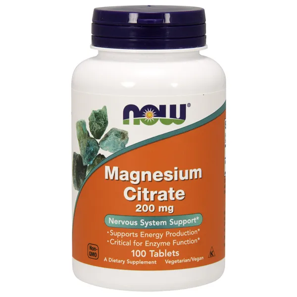 Magnesium Citrate, 200mg - 100 tablets