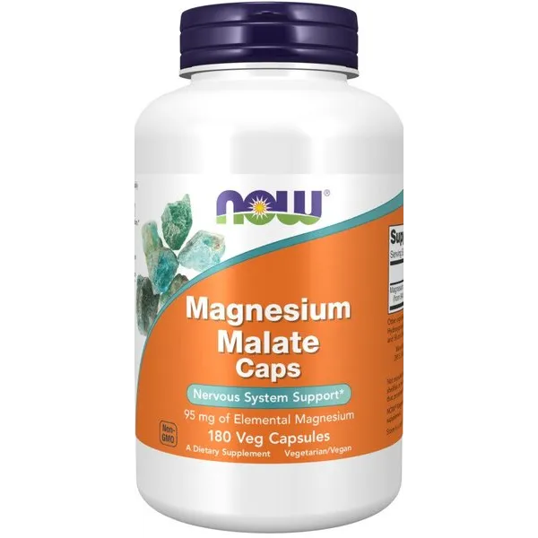 Magnesium Malate Caps - 180 vcaps