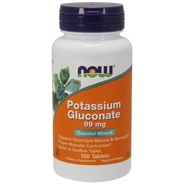 Potassium Gluconate, 99mg - 100 tablets