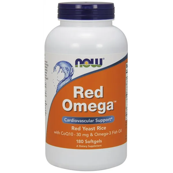 Red Omega (Red Yeast Rice) - 180 softgels