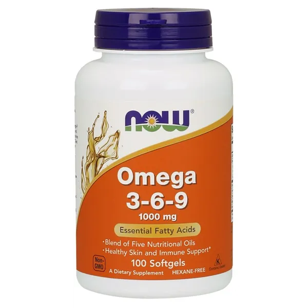 Omega 3-6-9, 1000 mg - 100 minkštųjų kapsulių