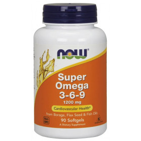 Super Omega 3-6-9, 1200mg - 90 softgels