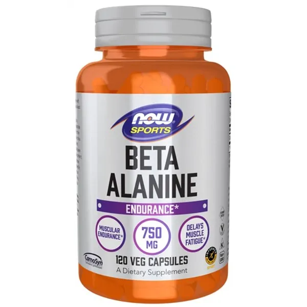 Beta-alaninas, 750 mg - 120 kapsulių