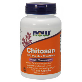 Chitosan, 500mg Plus Chromium - 120 vcaps