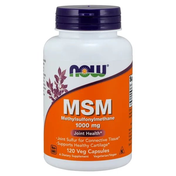 MSM metilsulfonilmetāns, 1000 mg - 120 v-kapsulas