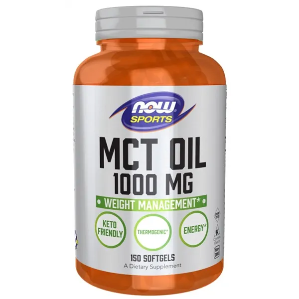 MCT eļļa, 1000 mg - 150 mīkstās kapsulas