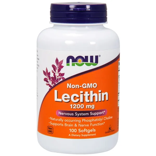 Lecithin, 1200mg Non-GMO - 100 softgels