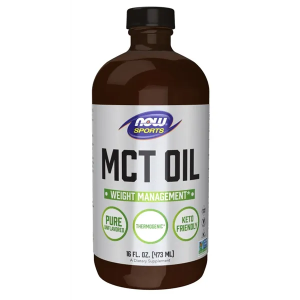 MCT eļļa, tīrs šķidrums - 473 ml.