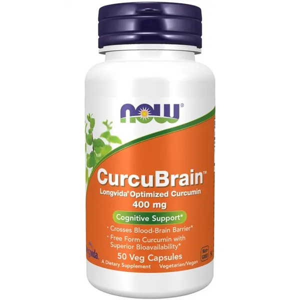 CurcuBrain, 400mg - 50 vcaps