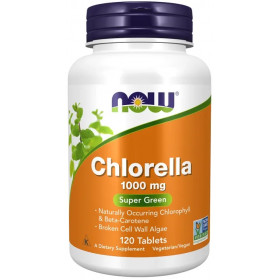 Chlorella, 1000 mg - 120 tablettia