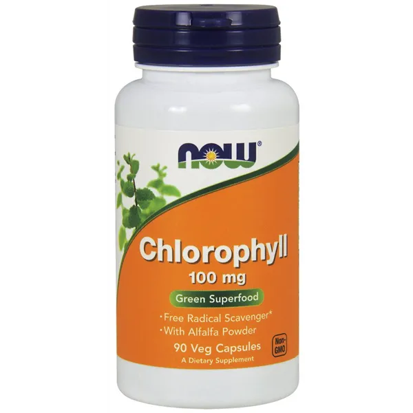 Chlorofilas, 100 mg - 90 v kapsulių